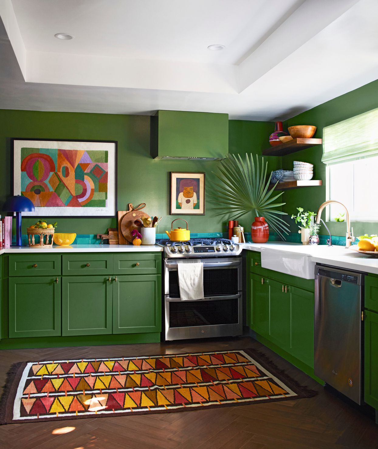 Kitchen interior painting project